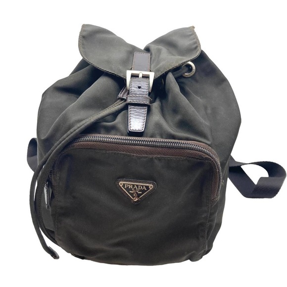 Prada vintagevela backpack
